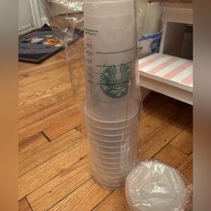 11 reusable Starbucks cus
